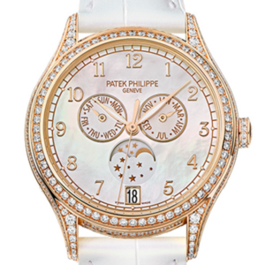 Patek Philippe Complications White Balinese Mother Of Pearl Dial Ladies Watch 4948R-001