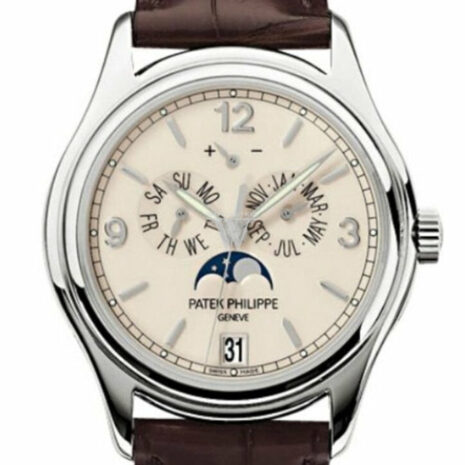 Patek Philippe Complicated Annual Calendar 18Kt White Gold Automatic Mens Watch 5146G-001