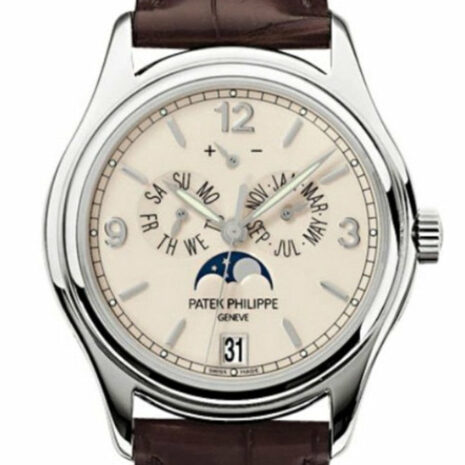 Patek Philippe Complicated Annual Calendar 18Kt White Gold Automatic Mens Watch 5146G-001
