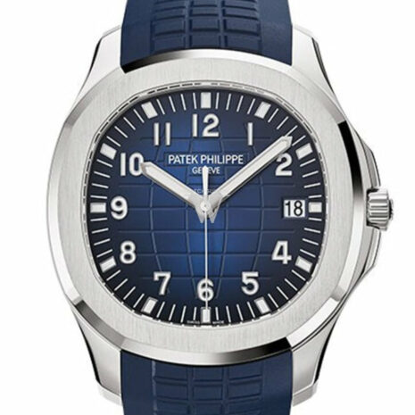 Patek Philippe Aquanaut Blue Dial Automatic Mens Watch 5168G-001