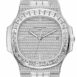 Patek Philippe Nautilus Diamonds Mens Watch 5719/10G-010