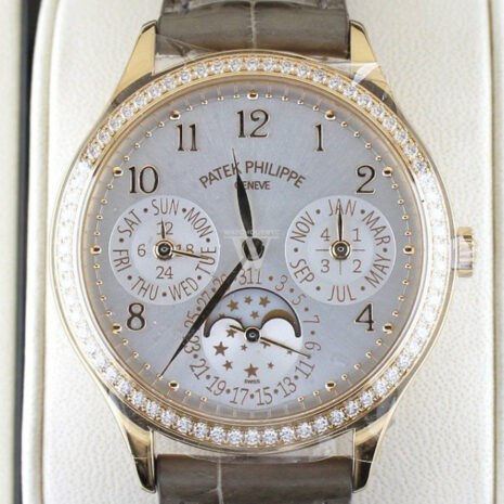 Patek Philippe Ladies Grand Complications Perpetual Calendar Rose Gold Watch 7140R-001