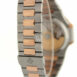 Patek Philippe Nautilus Mechanical Blue Dial Stainless Steel And 18Kt Rose Gold Mens Watch