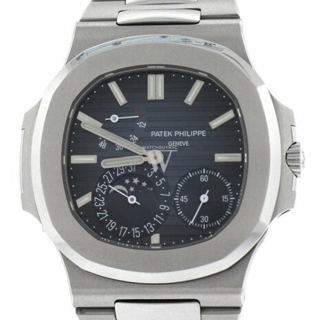 Patek Philippe Nautilus Blue Dial Stainless Steel Mens Watch 5712/1A-001