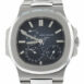 Patek Philippe Nautilus Blue Dial Stainless Steel Mens Watch 5712/1A-001