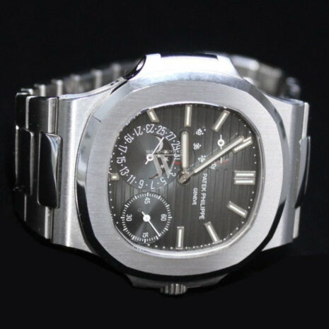 Patek Philippe Nautilus Blue Dial Stainless Steel Mens Watch 5712/1A-001