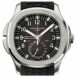 Patek Philippe Aquanaut Dual Time Black Dial Automatic Mens Watch 5164A-001
