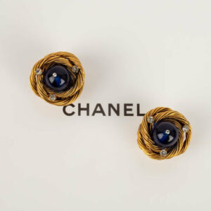 Boucles d'oreilles Chanel époque Coco