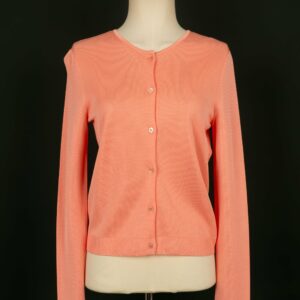 Haut / Twin set rose orangé Dior