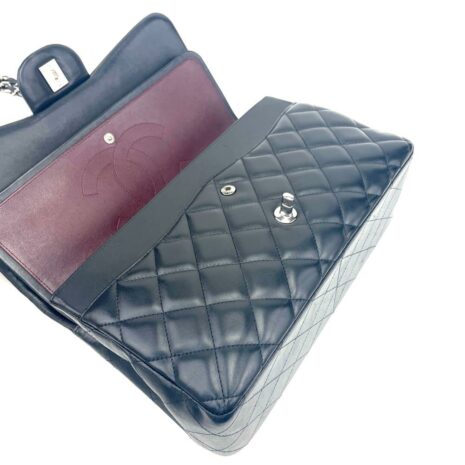 chanel-classic-jumbo-double-flap-lambskin-bag-wsilver-handbag-319