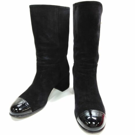 chanel-tall-boots-women-black-suede-leather-780061