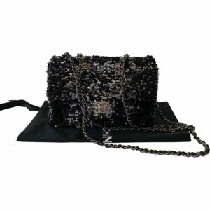 Chanel 2019 Classic Sequin Flap Bag