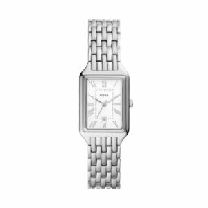 Fossil Raquel Three Hand Date Stainless Steel Women's Watch - ES5221