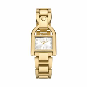 Fossil Harwell Three-Hand Gold-Tone Stainless Steel Watch