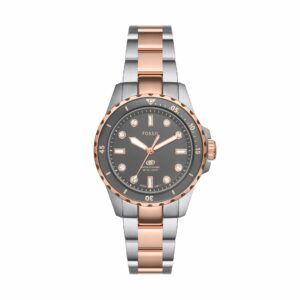 Fossil Blue Women's 2-Tone Stainless Steel Watch