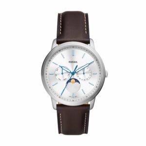 Fossil Neutra Moonphase Multifunction Brown Leather Men's Watch - FS5905