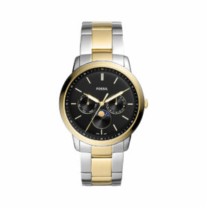 Fossil Neutra Moonphase Multifunction Two-Tone Stainless Steel Men's Watch - FS5906
