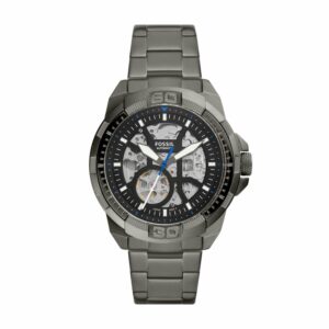 Fossil Bronson Automatic Smoke Stainless Steel Men's Watch - ME3218