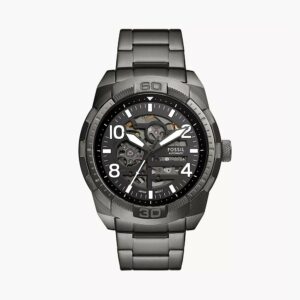 Fossil Bronson Men's Smoke Stainless Steel Watch - ME3255