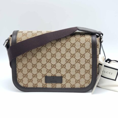 gucci-gg-canvas-leather-brown-messenger-shoulder-bag-759587
