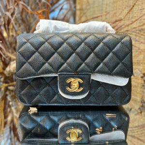 CHANEL RECTANGULAR MINI CAVIAR BLACK
