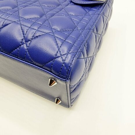 second-hand-dior-lady-dior-cannage-iris-leather-medium-758409