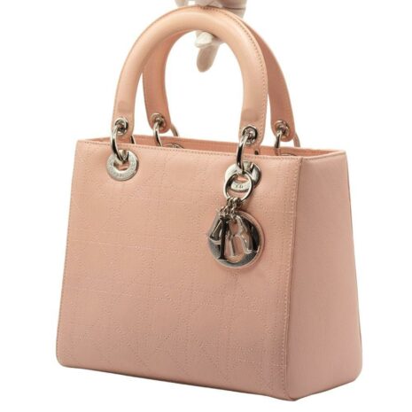second-hand-dior-lady-dior-pink-leather-medium-532553