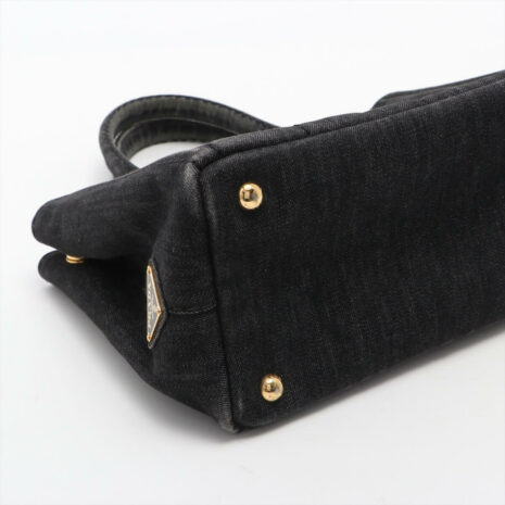 second-hand-prada-prada-mini-canapa-denim-tote-bag-black-665747