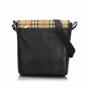 Pre-Loved Burberry Black Others Leather Crossbody Bag United Kingdom
