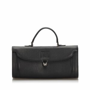 Pre-Loved Burberry Black Others Leather Handbag United Kingdom