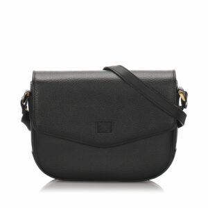 Pre-Loved Burberry Black Others Leather Crossbody Bag United Kingdom