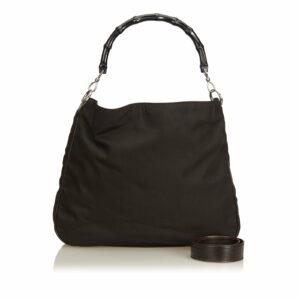 Pre-Loved Burberry Brown Haymarket Check Nylon Shoulder Bag United Kingdom