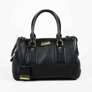 Burberry Gladstone Small Textured Leather Handbag