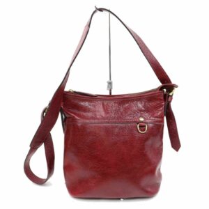 Authentic Burberry Shoulder Bag Red Leather (SHC1-14332)