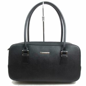 Authentic Burberry Shoulder Bag Black Leather (SHC7-10089)
