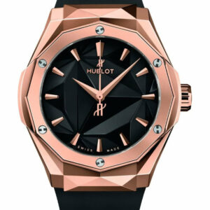 Hublot Classic Fusion Orlinski King Gold Automatic Black Dial Watch 550.OS.1800.RX.ORL19