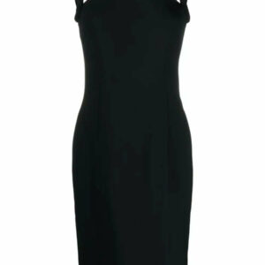 Versace Dress Enver Satin Fabric Clothing