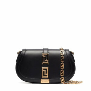 Versace Cow Leather Crossbody Bag Bags