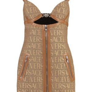 Versace Jaquard Mini Dress