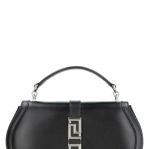 Versace Greca Goddess Leather Crossbody Bag