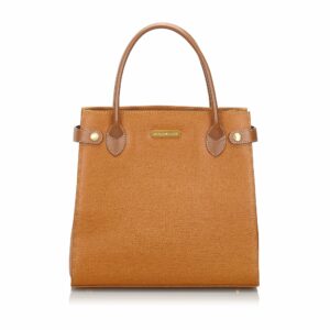 Pre-Loved Burberry Brown Others Leather Tote Bag United Kingdom