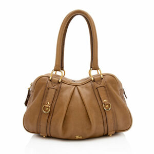 Burberry Leather Ashbury Small Satchel (SHF-11170)