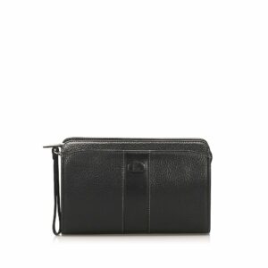 Burberry Leather Clutch Bag (SHG-12425)