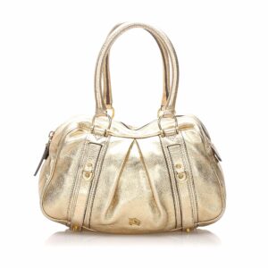 Burberry Leather Satchel (SHG-10399)