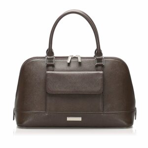 Burberry Leather Handbag (SHG-11126)
