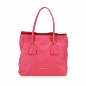 Burberry Leather Tote  (SHG-12649)