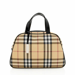 Burberry Nova Check Satchel (SHF-12240)
