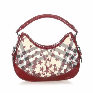 Burberry Star Print Supernova Check Hernville Shoulder Bag (SHG-20725)