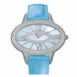 Chopard Classique Mother Of Pearl Dial Blue Leather Ladies Quartz Watch 139131-1001