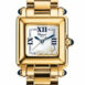 Chopard Happy Sport White Dial Gold Stainless Steel Ladies Quartz Watch 276851-0007